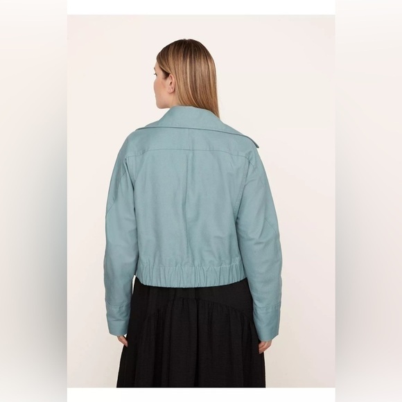 Vince Jade Light Zip Front Flight Plus Jacket 2X - Picture 3 of 13